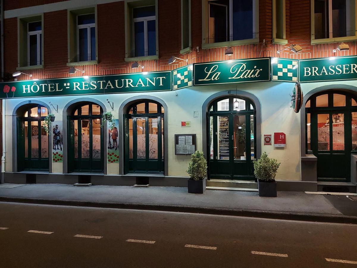 Hotel De La Paix Albert Esterno foto